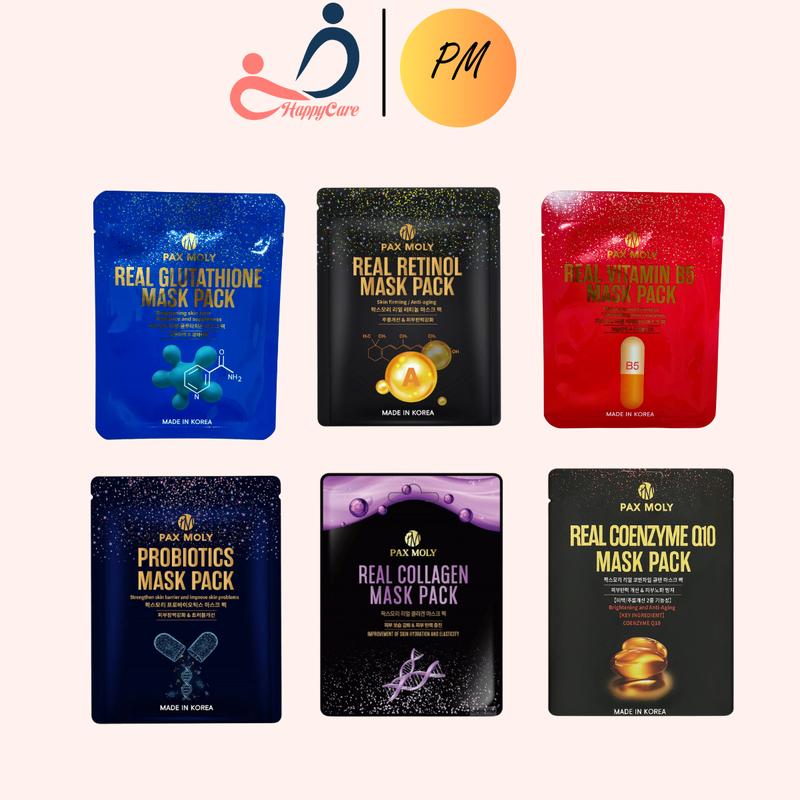 5 miếng ngẫu nhiên mặt nạ Pax Moli 2