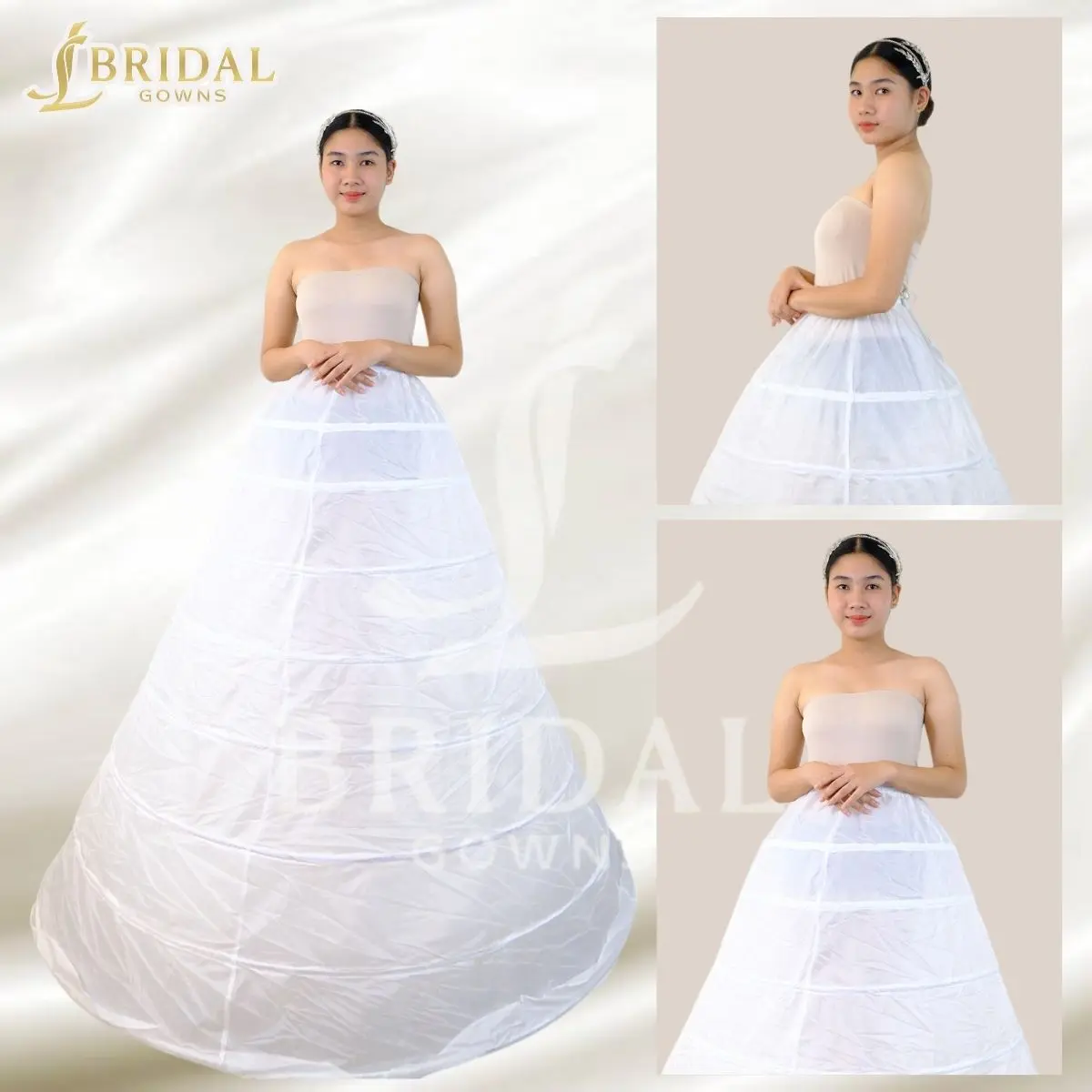 Petticoat 8 layers for ballgown & umbrella cut gowns woman dress accessories  Skirt Womenswear Adjustable Bottom