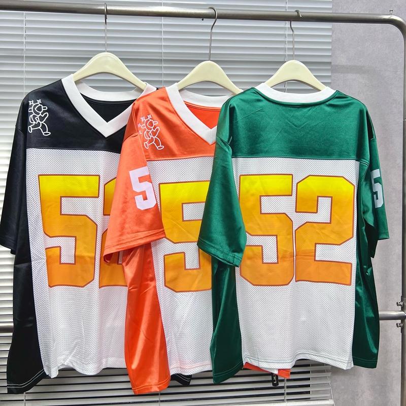 Áo phông túi zip QC bóng lưới số 52 bigsize nữ () Top Women