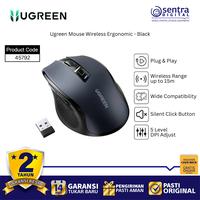 Gambar Ugreen Wireless Mouse Ergonomic Dual Mode Bluetooth 5.0 & 2.4Ghz Rechargeable 5000 DPI Silent Click - 45792 dari Sentra Digital Kota Surabaya 1 Tokopedia