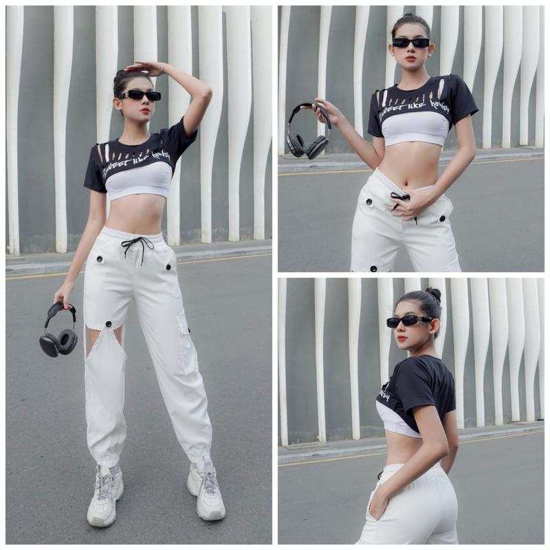 Quần Hở Đùi tập Zumba,Gym, Yoga, Aerobic, Shuffle Dance, thể dục nữ Sport 5