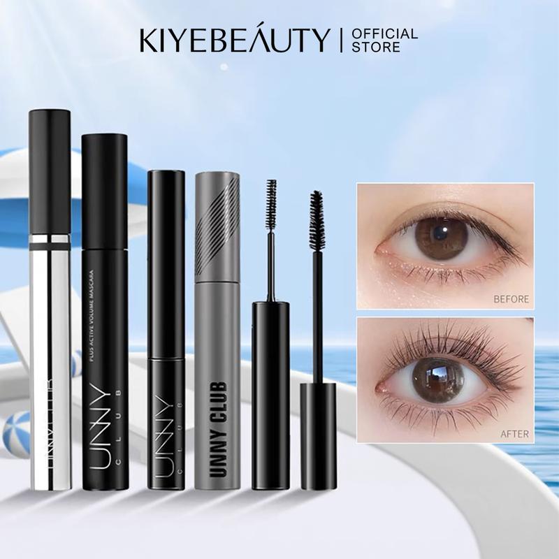 Mascara chải lông mi UNNY CLUB đầu cọ mảnh nhẹ tự nhiên chống thấm nước và mồ hôi không bị nhòe lâu trôi