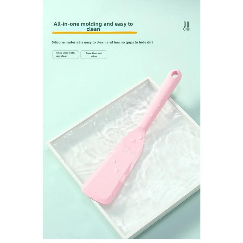 Product Introduction of Durable Mini Fish Frying Spatula Silicone Non-stick Pan Pancake Spatula Long Handle Fried Egg Scoop Kitchen Utensils 19