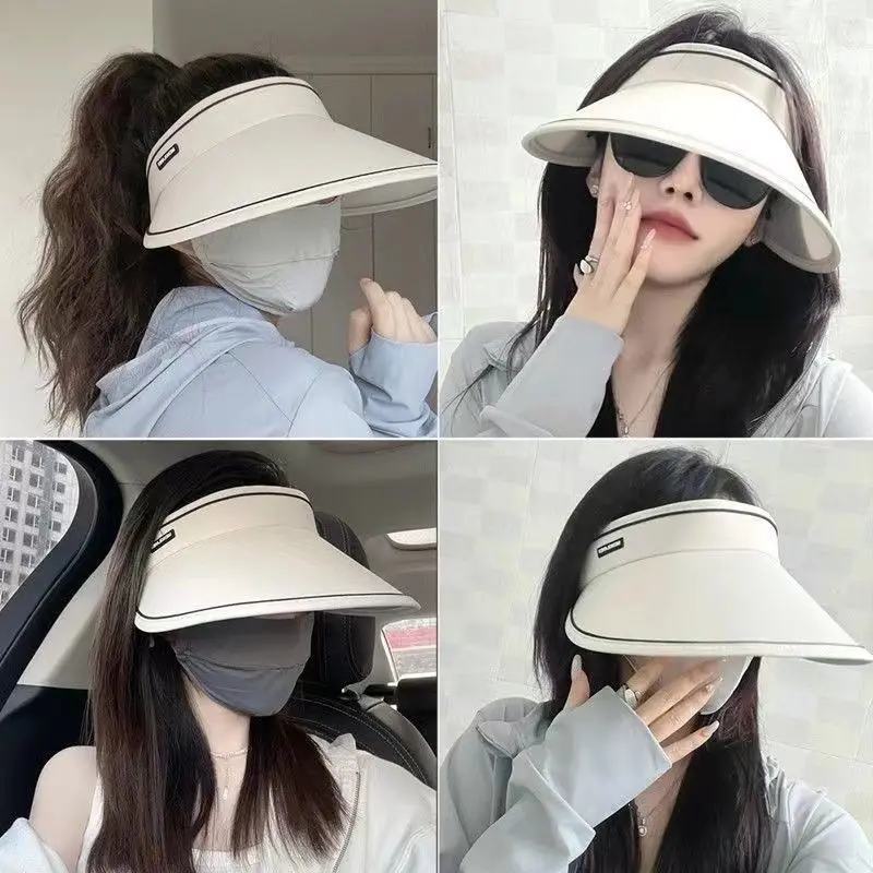 Mũ chống nắng nửa đầu chống tia UV (Loại cuốn được)