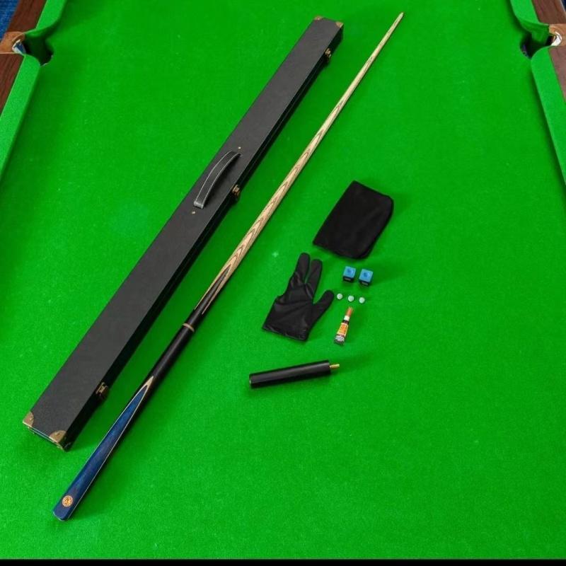 Dl Billiard Rod Small Head Ms Cue Blue Whale Chinese Black Eight Head Ball Chinese Middle Nine Ball Table Split Cue 2