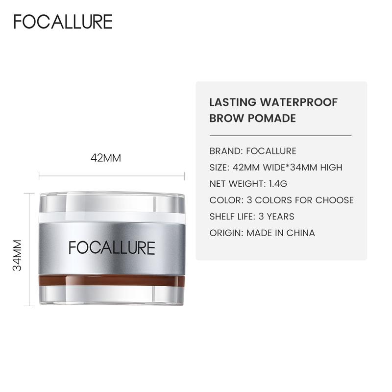 Product Introduction of [Official] FOCALLURE Pro-shape Duo 2-in-1 Eyebrow Cream & Gel 3D 25