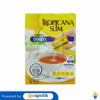 Gambar TROPICANA SLIM DIABETES BOX 25 SACHET dari Apotek Putri Tegal by GoApotik Kab. Tegal 2 Tokopedia