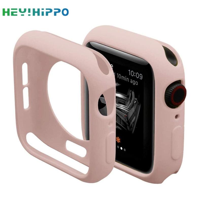 เคสป้องกัน TPU แบบอ่อนเหมาะสำหรับ Apple Watch series 8/7/6/5/4/SE/3/2 สีเจลลี่ เหมาะสำหรับ iwatch 45/44/42/41/40/38mm 2