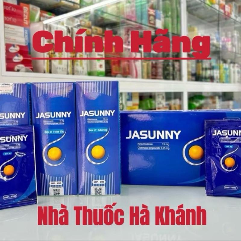{Chính Hãng} Jasunny - Dầu Gội Sạch Gàu, Hết Ngứa Da Đầu (Hộp 50 gói và Tuýp 50g)