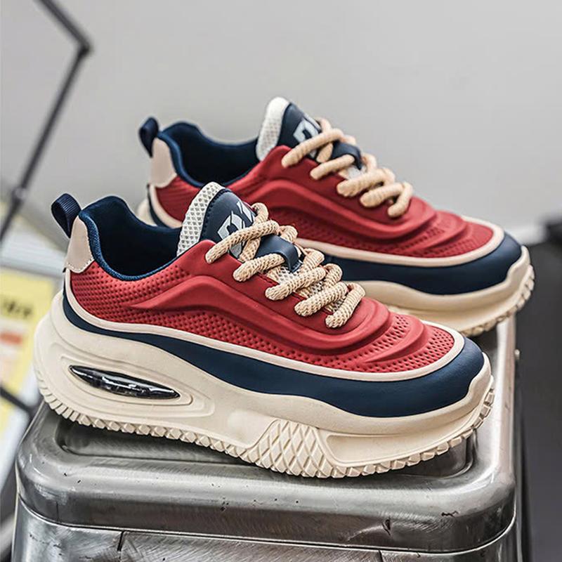 Giày sneaker nam cao cấp LAKINTA giày nam độn đế tăng chiều cao GJ11