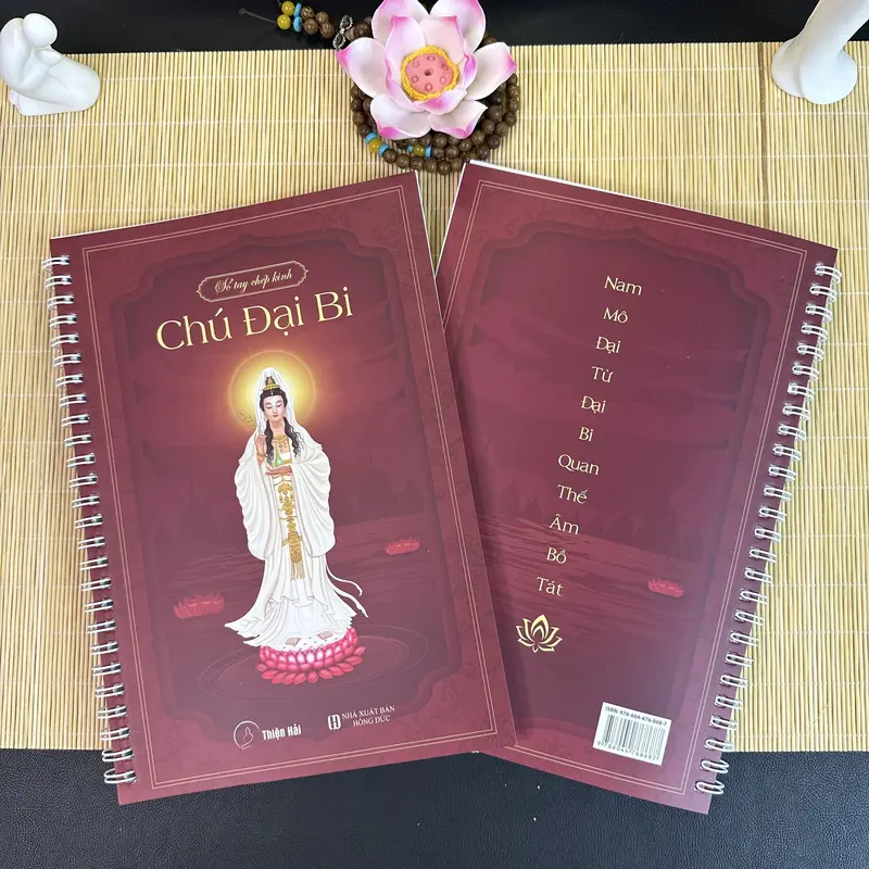 2 Sổ tay chép kinh in mờ cao cấp- Thiện Hải 2