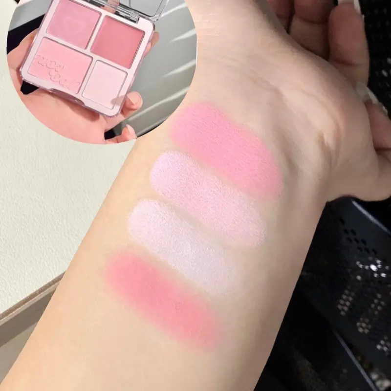 ￼[JUDYDOLL] Phấn Má Hồng Judydoll 4 Ô Màu Má Hồng Kem Và Nắt Sáng Tự Nhiên Làm Sáng Gương Mắt Cho Mọi Tone Da 9g 6