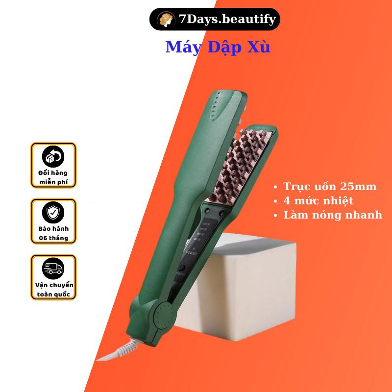 Máy dập xù 7days. beautify Dập Phồng Chân Tóc Răng Vuông 4 Mức Nhiệt DX-02