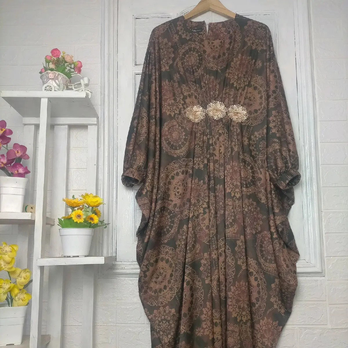 KAFTAN SULTAN ARMANI ALL SIZE /JUMBO Bunga