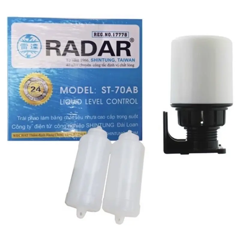 Phao điện tự động, phao điện bồn nước Radar chống tràn tự động