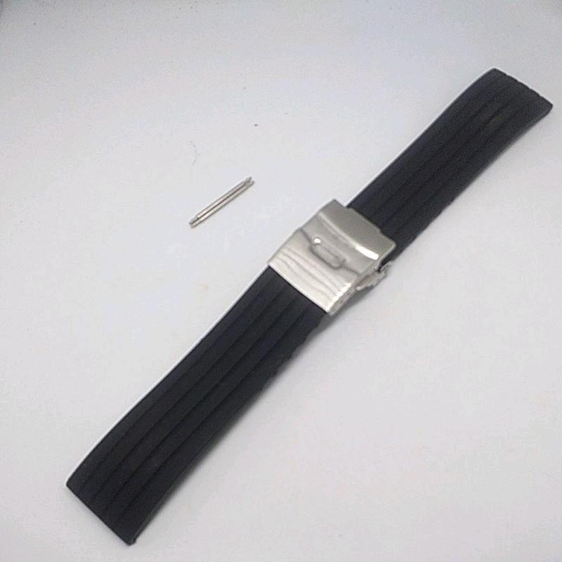 TALI STRAP JAM EXPEDITION KARET UKURAN 22 24MM RUBBER SILICONE STRAP EXPEDITION FREE PEN 1