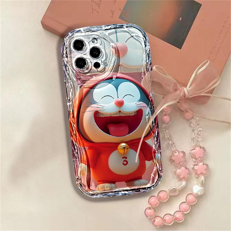 Case For Oppo A3X A60 A16 A38 A18 A17 A58 A78 A17K A15 A5S A77s A79 A31 A16S A52 A1K A95 A54 A57 A7 A12 A3S A16K A74 A53 A1K A11K A76 F9 Lanyard Black and white marble stripes  Case casing hp oppo a77s Aksesoris Ponsel 1