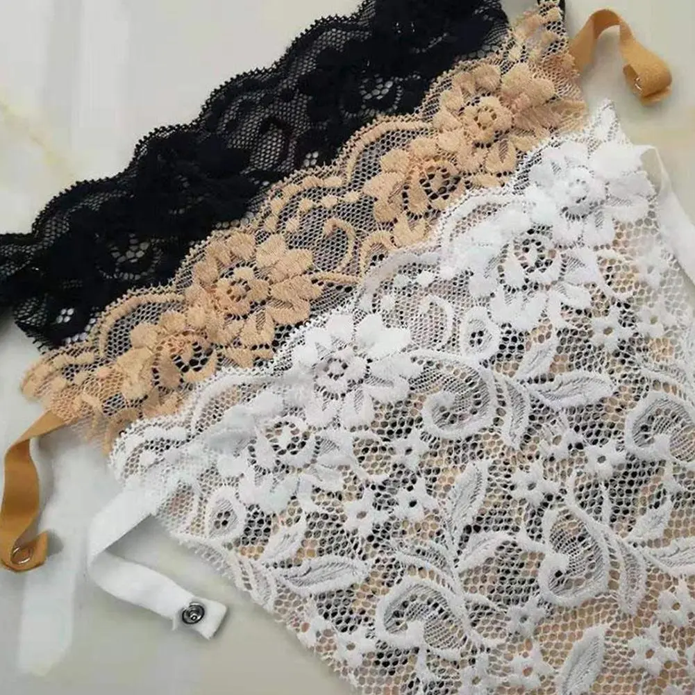 Áo Ngực Ren Có Thể Điều Chỉnh Một Mảnh, Che Ngực, Thiết Kế Thêu Ren, Áo Ngực Dễ Mặc, Vô Hình, Kiểu Quấn