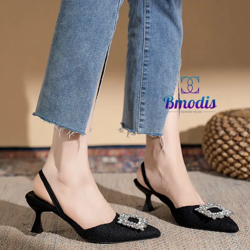 69245 Heels Cantik Pesta Lebaran Wanita 5cm Bisa COD (With Box) Shoes