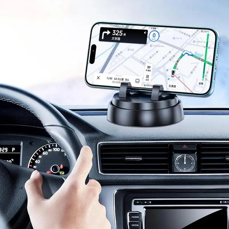 Giá Đỡ Điện Thoại Trên Xe Hơi, Có Thể Xoay 360 Độ, Chân Đế Điện Thoại Di Động Có Silicon Chống Trượt, Thích Hợp Cho Bảng Điều Khiển Ô Tô, Giá Đỡ Điện Thoại Di Động, Cho Các Dòng Xe Hơi Phụ Tùng 1