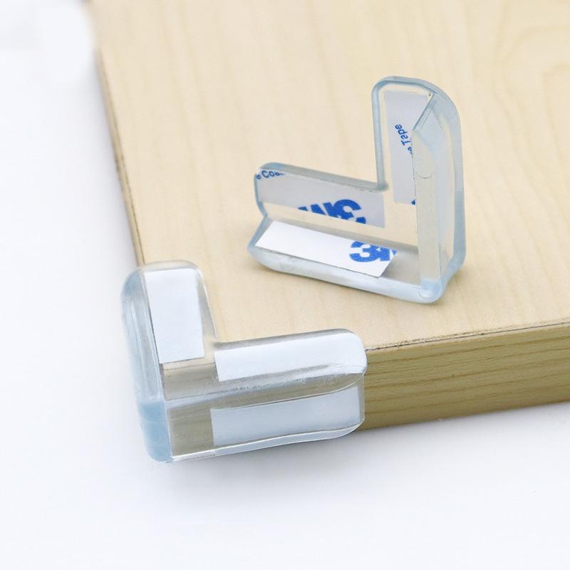 Góc chống va chạm cho trẻ em Dải cửa sổ Bàn cạnh Bao bọc An toàn Tay áo chống va chạm Silicone Góc chống va chạm 4