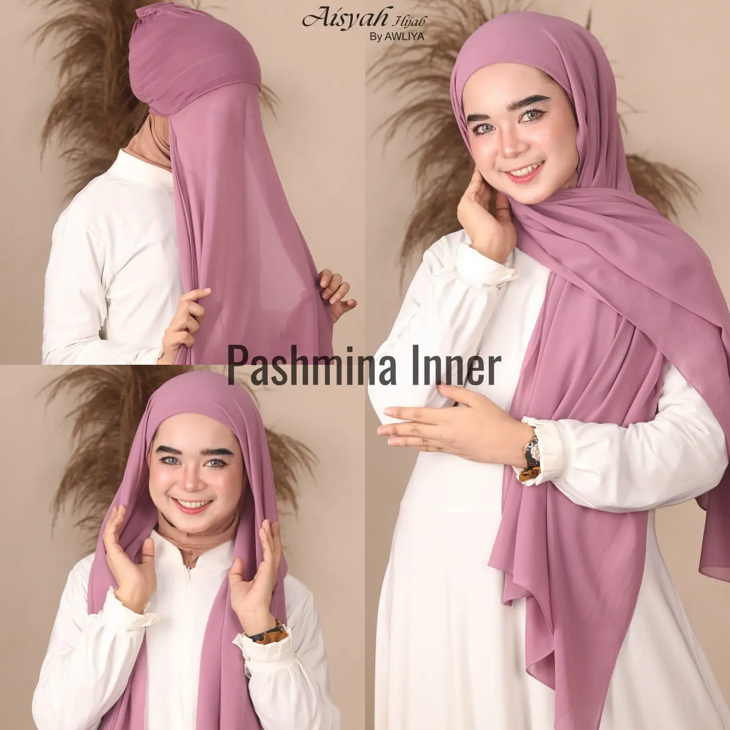 PASHMINA INNER CERUTY BABYDOLL PREMIUM ORIGINAL ALIYAR BY AWLIYA