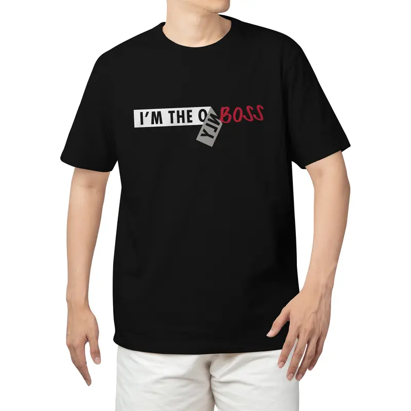 Baju Kaos Pria Wanita Distro Premium HT-103 / Kaos Pendek Dewasa T-shirt Basic Hitam Katun Nyaman Lembut 7
