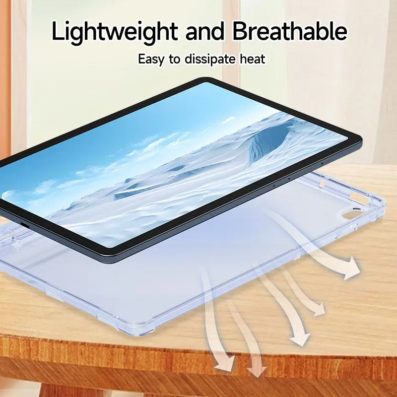 Cute Cat Pattern Tablet Case, Auto Sleep/Wake-Up Tablet Protective Cover with Pen Slot, Tablet Accessories Compatible with iPad 8