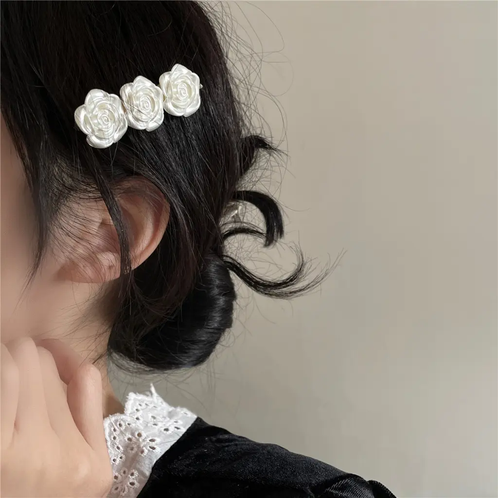 Kẹp tóc mái mỏ vịt iLita cặp bấm mái nữ đẹp vintage Hàn Quốc dễ thương màu trơn hottrend Ví Đứng Da Bốt Đùi Cổ Giày Lolita mũi kẹp  hàn  quốc