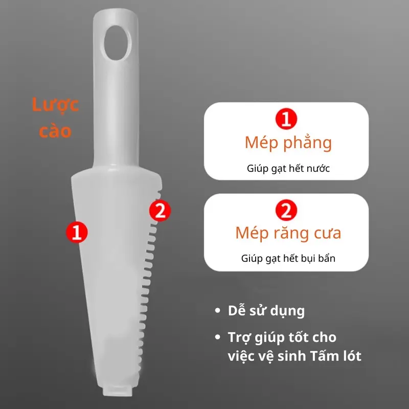 Cây lau nhà phun sương Aurora - Chổi lau nhà thông minh xoay 360 độ - Cây lau nhà thiết kế sáng trọng Lau Sàn Làm Sạch thùng nhựa abs có thể xoay Sheepskin Có tay cầm Cotton 3