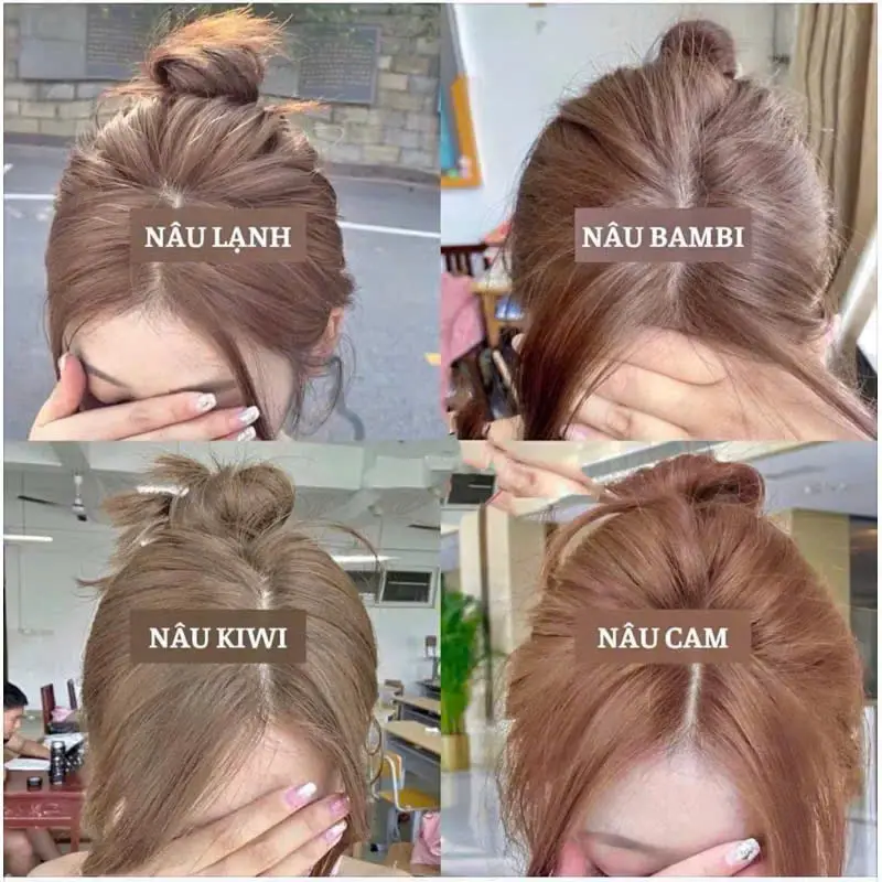 Thuốc Nhuộm Tóc Tại Nhà full Màu Hot Trend tặng dụng cụ nhuộm