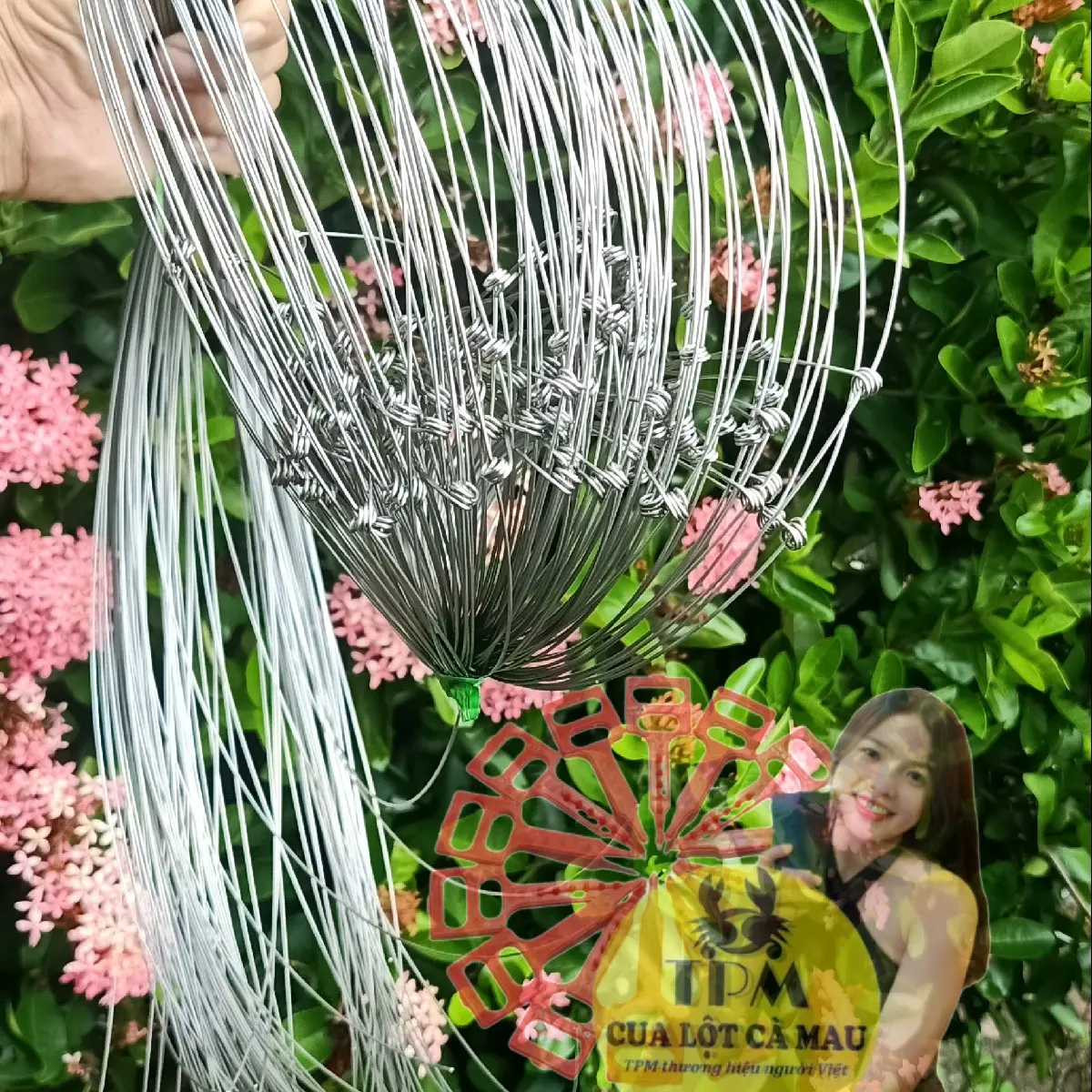 20 sợi dây cột cua ao đất chống kẹp và rĩ sét