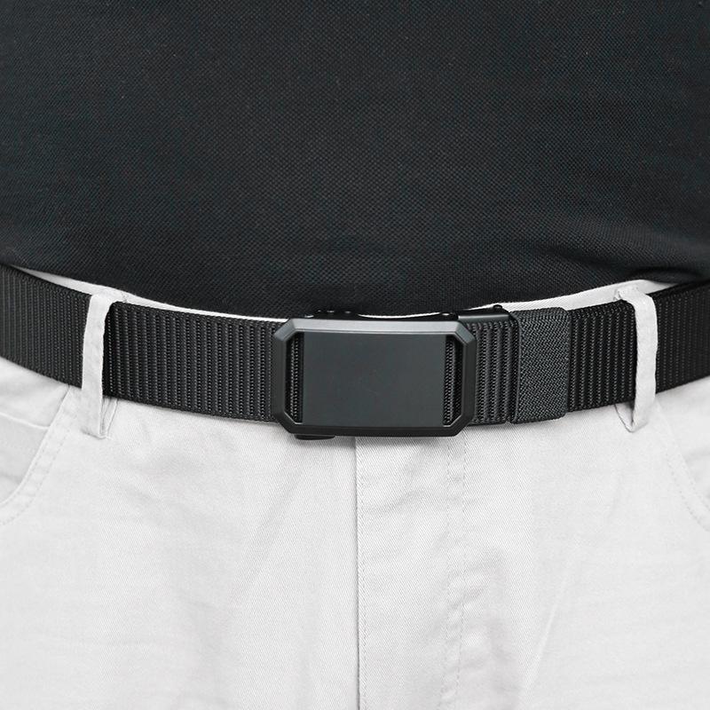 Product Introduction of Men's Belt Outdoor  Belt Multi Functional Automatic Metal Buckle Nylon Belt High Quality Canvas Belt ﻿ 20