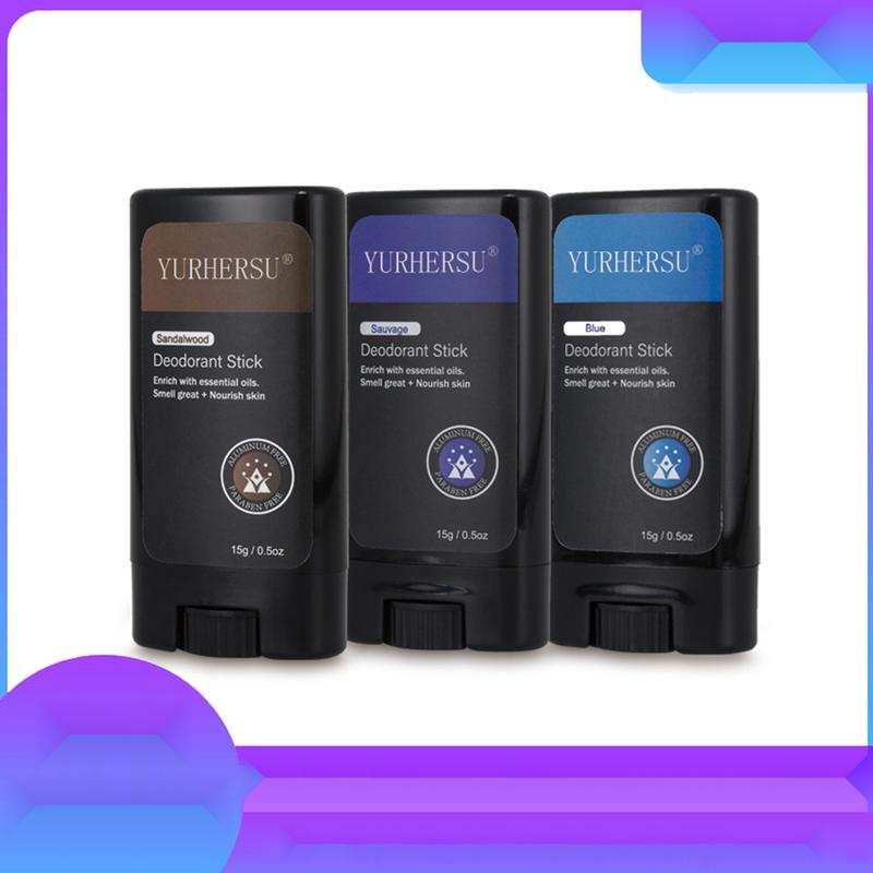 Men's Fragrance Deodorant Balm Fragrance Lasting Refreshing Fade Odor Solid Perfume Antiperspirant Antiperspirant 0