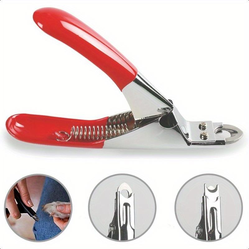 Product Introduction of Pet Nail Clipper, Professional Pet Claw Trimmer with Nail File, Sharp Stainless Steel Blade, Sturdy Non Slip Handles, for Safe Professional at Home Grooming 5