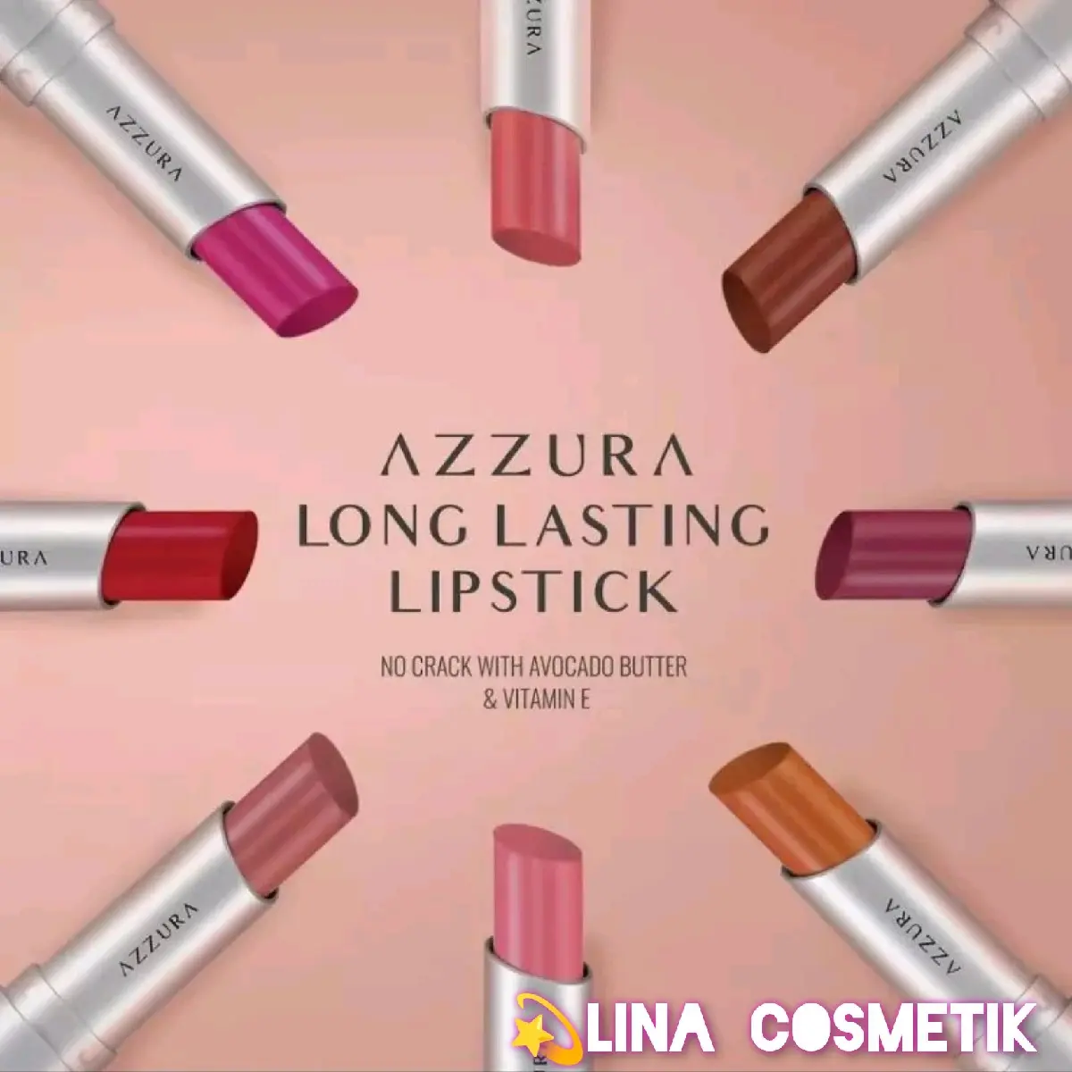 Azzura Longlasting Lip Stick Matte original