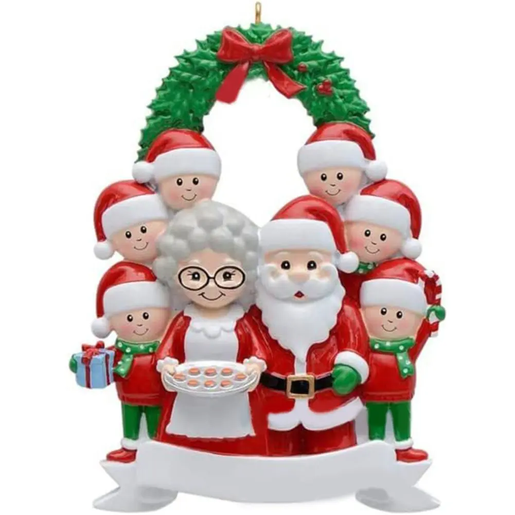 【SHIP NOW】 Personalized Snowman Family Christmas Decoration Family Commemorative Present #XGYS