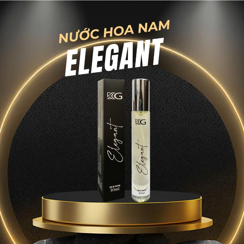 DKG - Elegant Nước Hoa Nam (10ml) - Đẳng Cấp Lịch Lãm, Hương Thơm Khẳng Định Phong Cách 3
