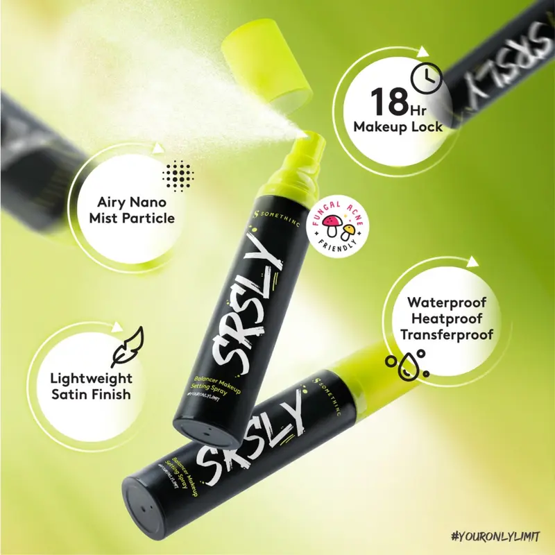 Mewwa Beauty - SOMETHINC SRSLY Balancer Make Up Setting Spray - Make Up Tahan Lama Original BPOM 2