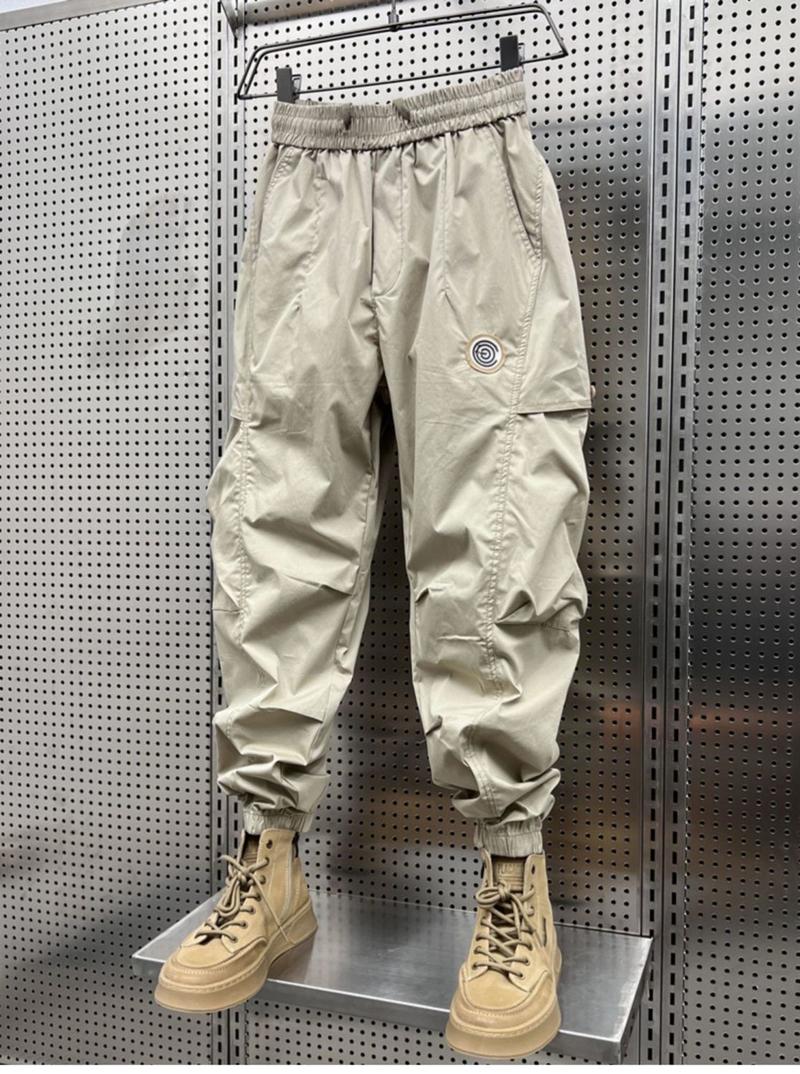Product Introduction of Quần Jogger, Thương Hiệu Thời Trang Mới Mùa Hè Cho Nam, Phong Cách Hàn Quốc, Dễ Phối Đồ, Chất Liệu Pu, Quần Yếm Đẹp Trai, Túi Rộng Lớn, Quần Harem Ngoài Trời Menswear Pants 9