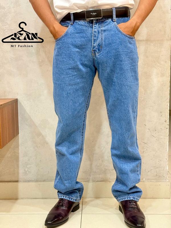  Jean MT Fashion Trung Niên Quần Jean Trung Niên ống suông loại 1 - CAM KẾT CHẤT LƯỢNG QUẦN BÒ NAM XANH ĐEN XÁM 