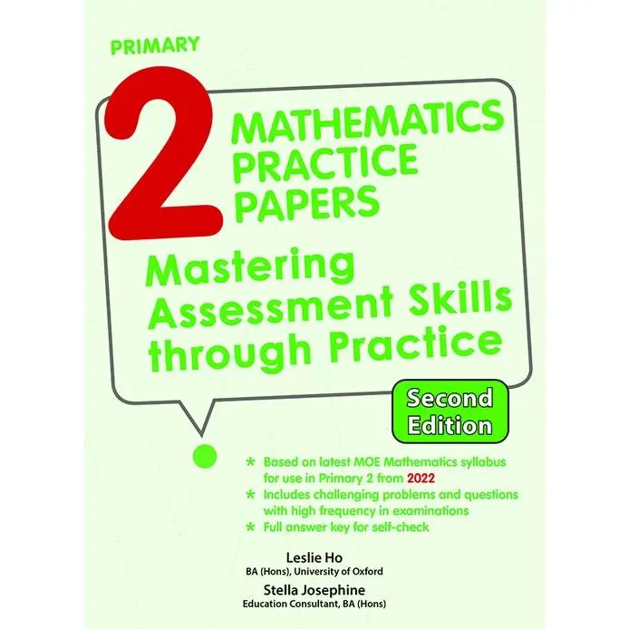 100% Quality Primary 2 Mathematics Practice Papers (Second Edition) / Primary 2 Maths / Lower Primary / Assessment Book