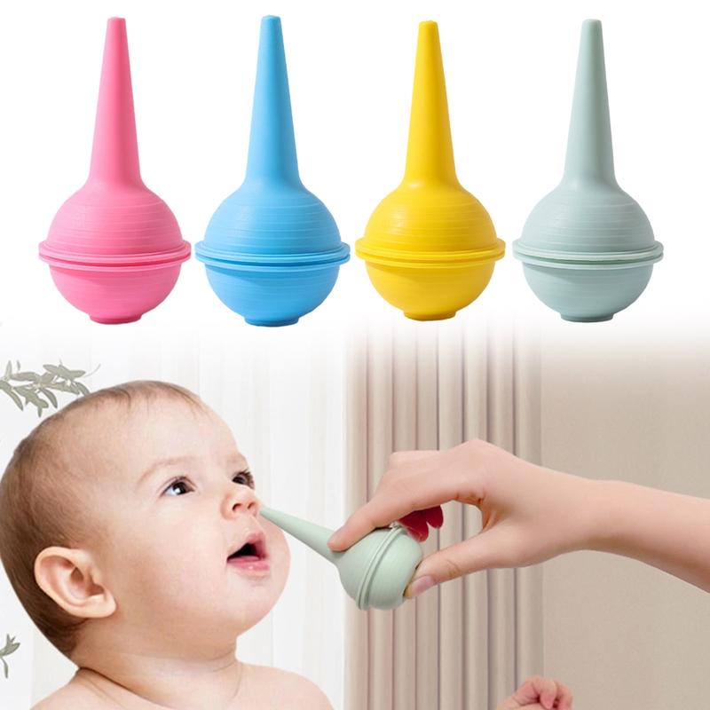 WANG Mucus Removal Suction Bulb to Clear Airway Baby Congestion Relief Nose Sucker 1