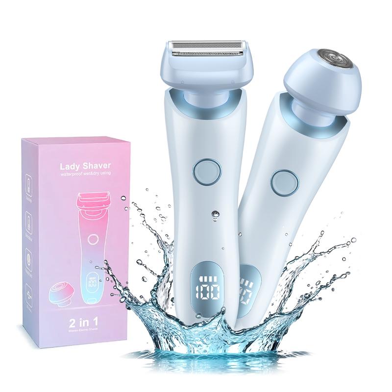 Electric Shaver for Women Legs, Lady Razors Hair Removal Waterproof ...