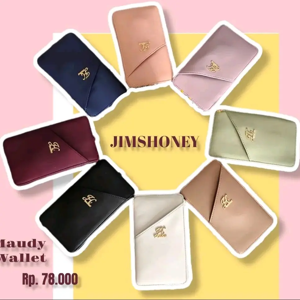 Jims Honey - Maudy Wallet - Dompet Panjang Wanita Fashion