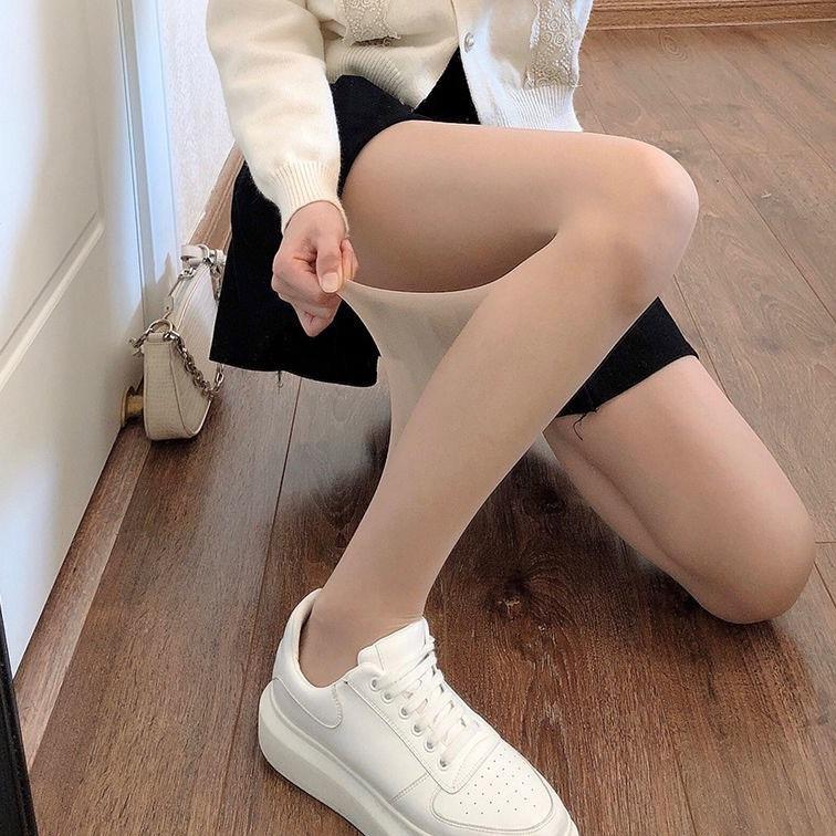 Quần tất nữ tàng hình Jengiang che khuyết điểm trong suốt lưới thật da chân phong cách Hàn quốc