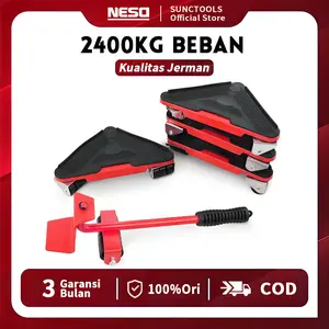JERMAN MONAKE Top!! 2400KG Troli Roda Dongkrak Alat Bantu Pindah (COD) Barang Furniture Sofa Mesin Cuci Kulkas Moving Roller Tool Perabotan Mebel Lemari Dengan Roda NT23