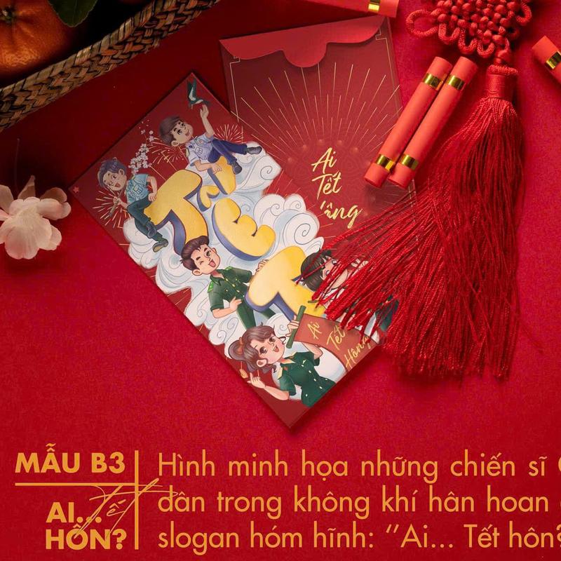 10 bao lì xì quân đội, công an 2025 8