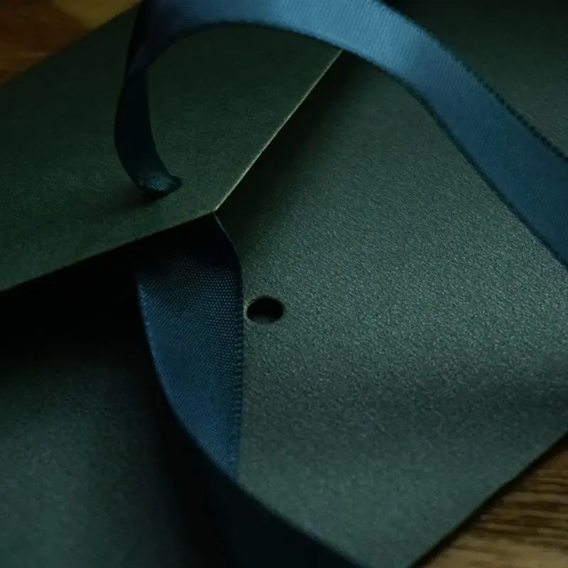 Creative Thickened Bow Decor Paper Envelope, 10pcs/bag Fashionable Envelope, Suitable for Giving Gifts on Birthdays, Anniversaries, Parties 3