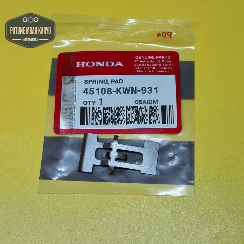 Spring Pad Plat Tahanan Dispad Kaliper Depan Honda Vario Bea - Shop ...